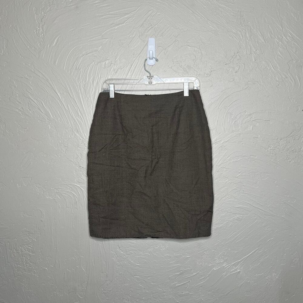 Lauren Ralph Lauren Wool Pencil Skirt - Small